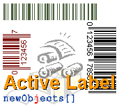 newObjects Active Label ActiveX screenshot